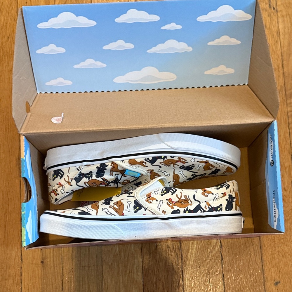 Classic slip on Vans (The Simpsons) Family Pets
